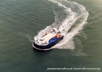 AP1-88 hovercraft promotional day by BHC -  (credit: The <a href='http://www.hovercraft-museum.org/' target='_blank'>Hovercraft Museum Trust</a>).
